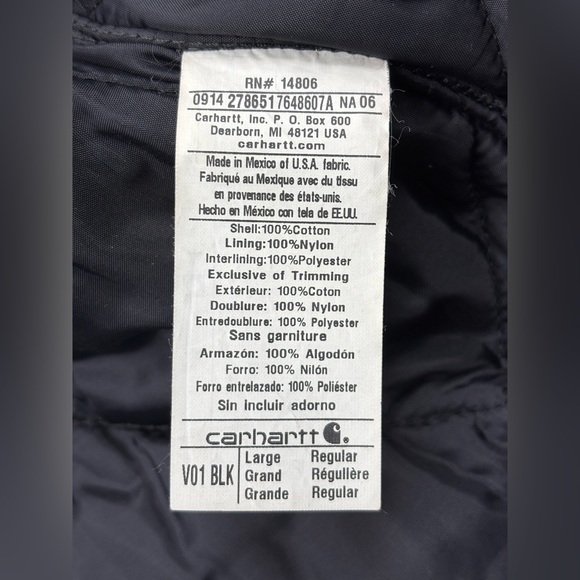 Carhartt Black Vest - Picture 9 of 11